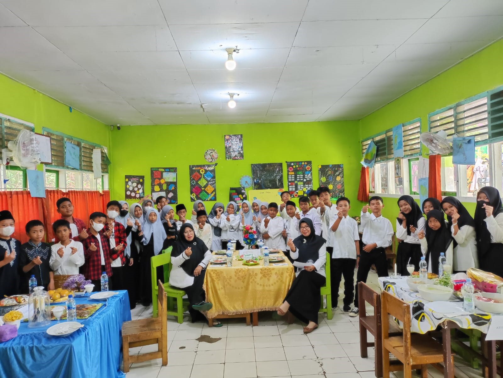 Ujian Praktik Kelas VI MIN 2 Kota Bengkulu Ditutup Dengan Sajian Menu Seimbang